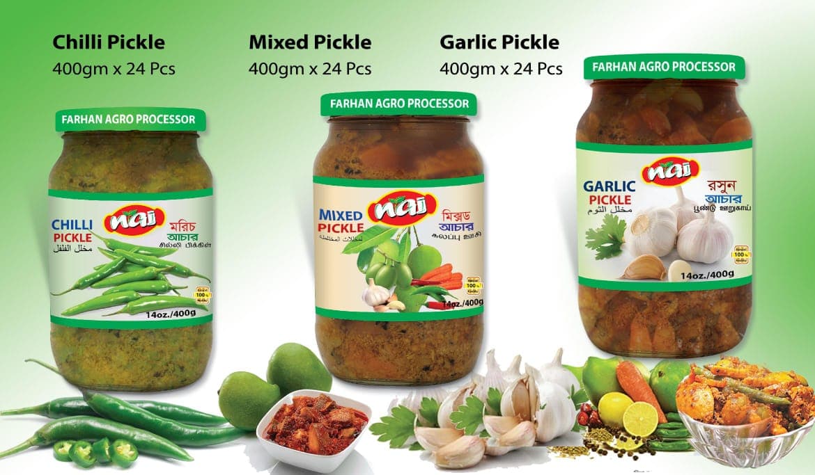 Chilli Pickle, Mixed Pickle